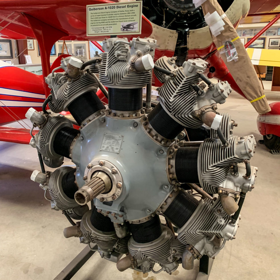 Guiberson A1020 Diesel Wings Of History Air Museum
