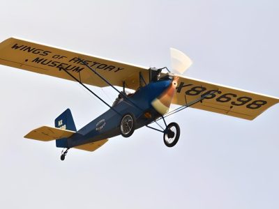 Wings of History Pietenpol in flight